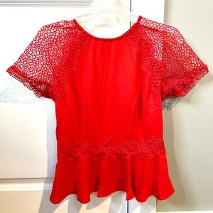 Red blouse! From Ruthie Grace! ⭐️